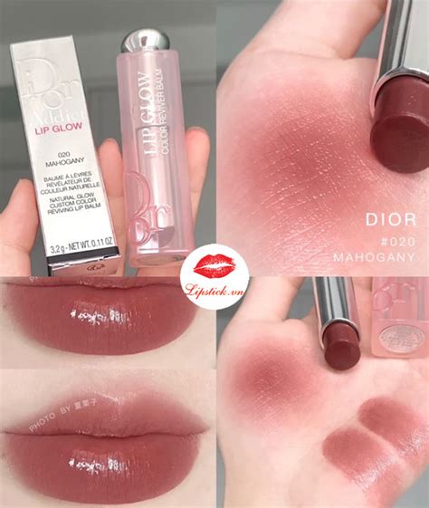 Son Dưỡng Dior 020 Mahogany Màu Đỏ Nâu Đỉnh Cao Thời Thượng