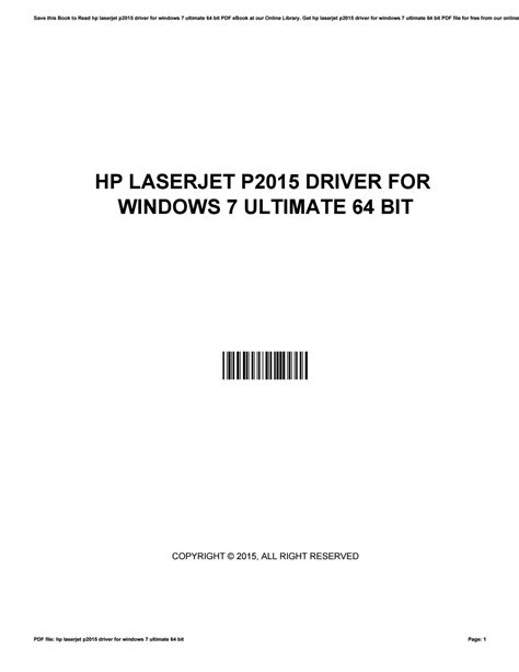 Download hp laserjet p2035 driver and software all in one multifunctional for windows 10, windows 8.1, windows 8, windows 7, windows xp, windows vista and mac os x (apple macintosh). Hp laserjet p2015 driver for windows 7 ultimate 64 bit by ...