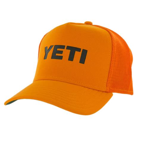 Yeti Blaze Orange Trucker Hat Frontier Justice
