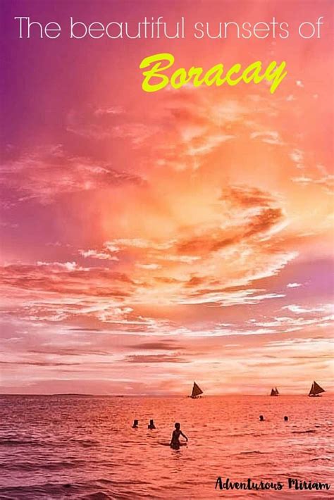 The Insanely Beautiful Sunsets Of Boracay Beautiful Sunset Boracay