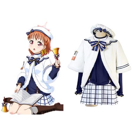 Love Live Sunshine Cosplay Takami Chika Cosplay Costumes Uniform Outfit Anime Cosplay Costume