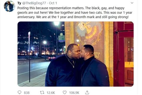 A Picture Of 2 Black Men Kissing Went Viral Heres Why People Love It Lgbtq Nation