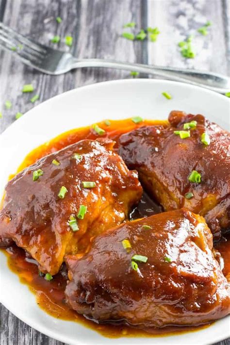 For variety, eliminate the onion and substitute a quartered lemon or two, stuffed into the chicken cavity. Crock Pot Recipe For Boneless Chicken Thighs / Crock Pot Teriyaki Chicken - TipBuzz / Chicken ...