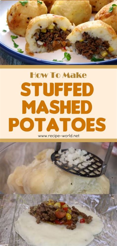 Recipe World Stuffed Mashed Potatoes Recipe Recipe World