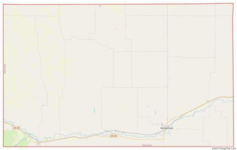 Map Of Dundy County Nebraska Địa Ốc Thông Thái