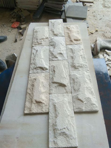 Brick Pattern Sandstone Natural Stone Wall Bricks Size Inches 4x14