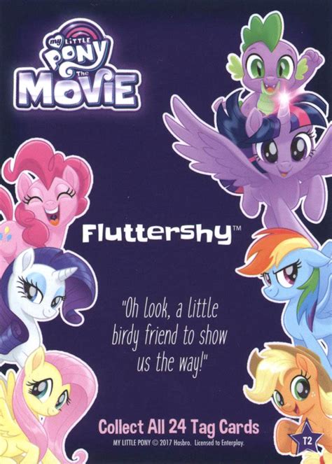 My Little Pony Fluttershy My Little Pony The Movie Dog Tag Mlp Merch