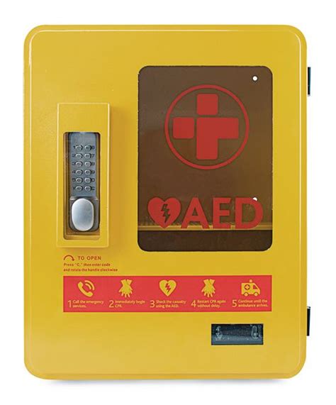 Maybe you would like to learn more about one of these? Heated Outdoor AED Storage Cabinet | Seton