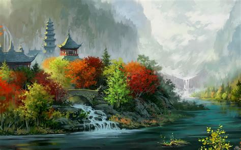 Chinese Landscape Wallpapers Wallpaper Cave