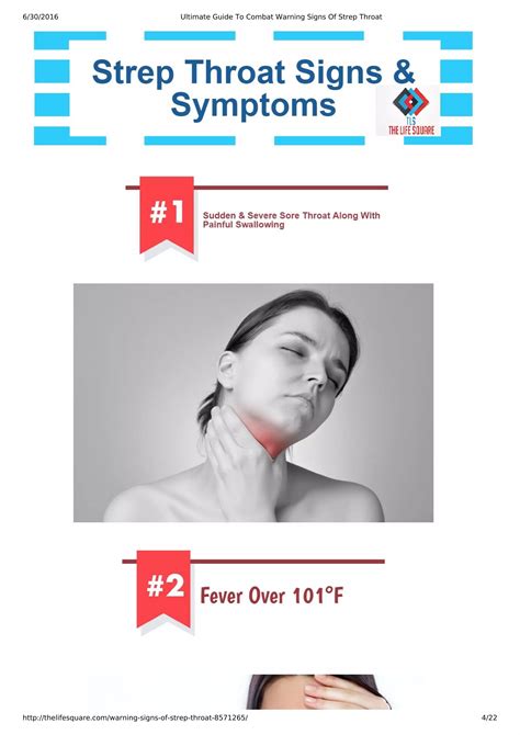 Ultimate Guide To Combat Warning Signs Of Strep Throat