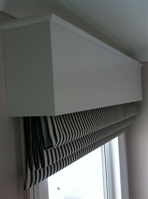 Pelmet Board And Roman Blind Fitted In Middlesex Roman Blinds Living
