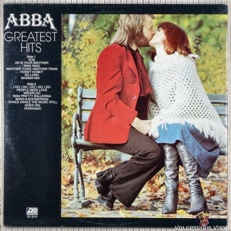 Abba ‎ Greatest Hits 1976 Vinyl Lp Compilation Gatefold