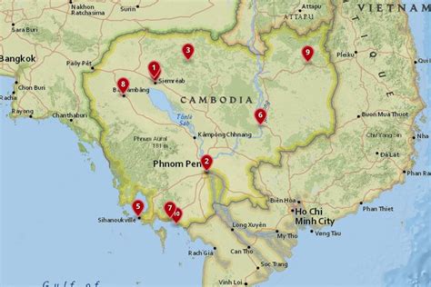 10 Best Places To Visit In Cambodia With Map And Photos Touropia