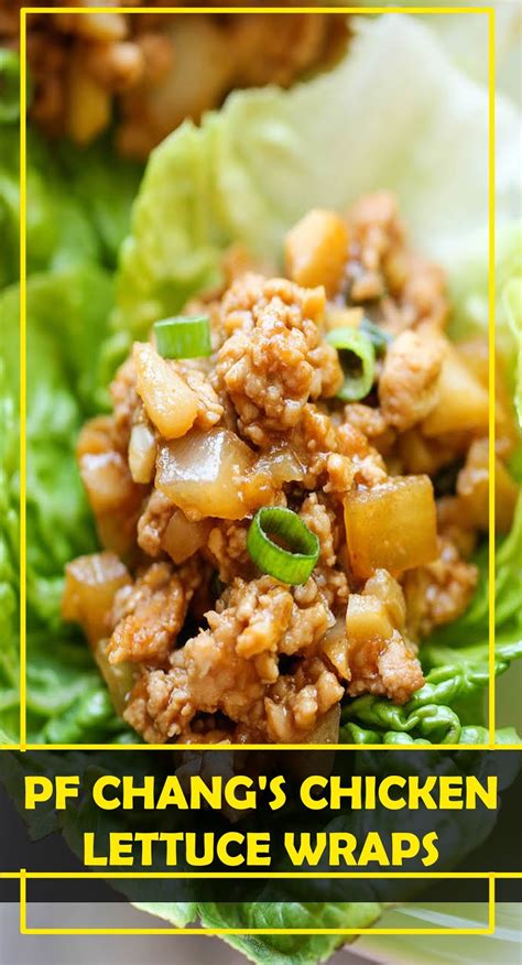 Combine the water and cornstarch in a separate container. BEST RECIPE PF CHANG'S CHICKEN LETTUCE WRAPS ...