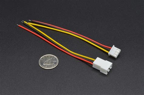 Pin Jst Xh Plug Receptacle Cable Set Bc Robotics