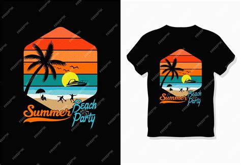 Premium Vector Summer Tshirt Design