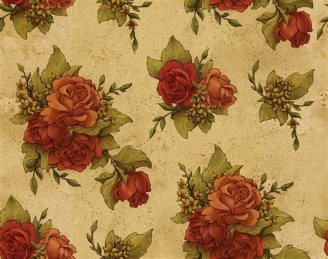 Free 15 Floral Vintage Wallpapers In Psd Vector Eps