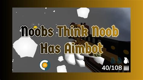 Noobs Think Noob Has Aimbot Shell Shockers YouTube
