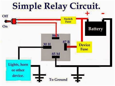 How To Connect A Relay In A Circuit