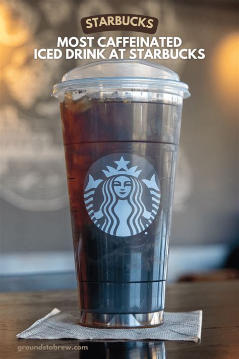 The Absolute Most Caffeinated Iced Drink At Starbucks Grounds To Brew