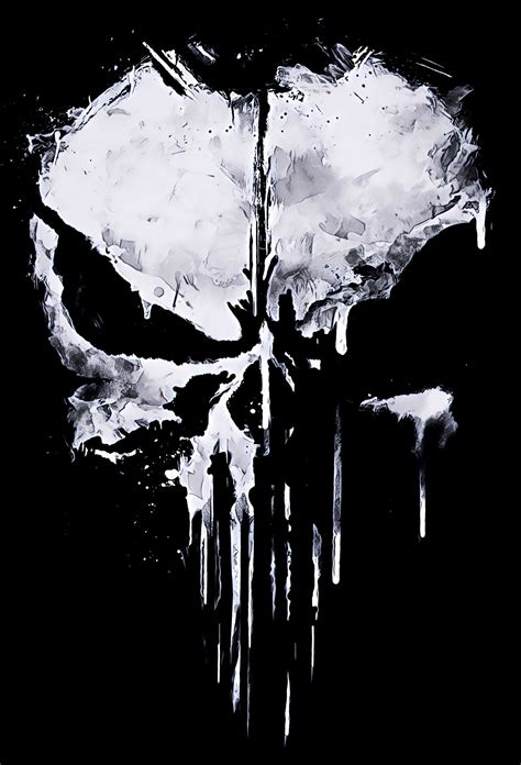 Punisher Logo Background Kolpaper Awesome Free Hd Wallpapers