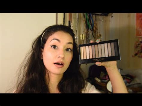 MAKEUP REVOLUTION Iconic Redemption Eye Shadow Palette REVIEW SWATCHES ONE LOOK Naked