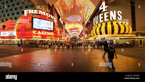 Fremont Street Experience Las Vegas Stock Photo Alamy