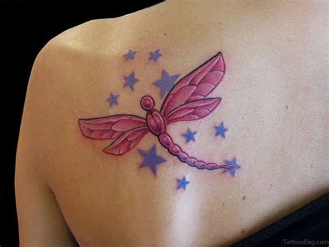 The center of this dragonfly is a thin line while the wings are exceedingly small and are shaded in black. Top 100 Best Dragonfly Tattoos — Designs And Ideas