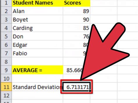 Standard deviation is a statistic that tells you how tightly all the various examples are. Como Calcular Média e Desvio Padrão no Excel 2007