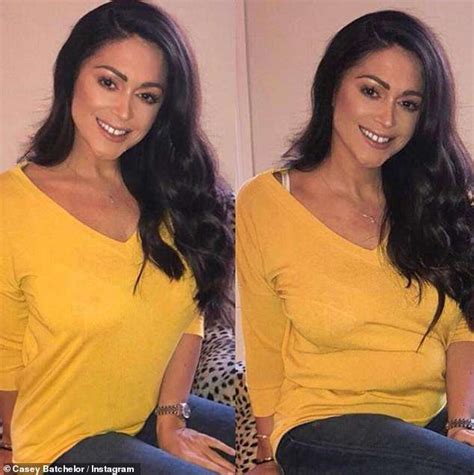 Casey Batchelor Proudly Displays Her Mum Tum And Rolls In Snaps Daily Mail Online