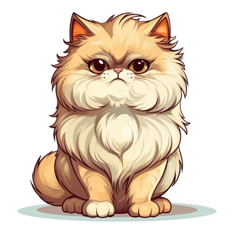 Persian Cat Clipart 24077566 Png