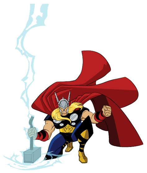 Thor Clipart Cartoon Pencil And In Color Thor Png Cli