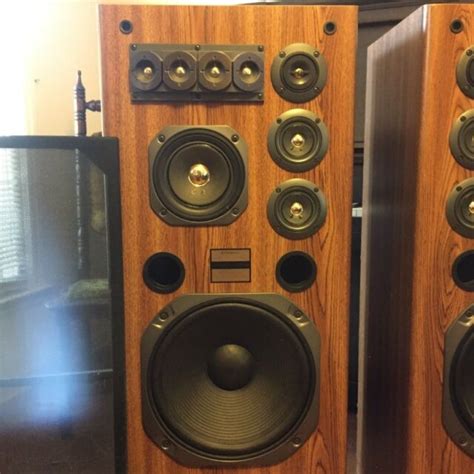 Vintage Pair Of Pioneer Cs T7300 L Speakers Made In Japan