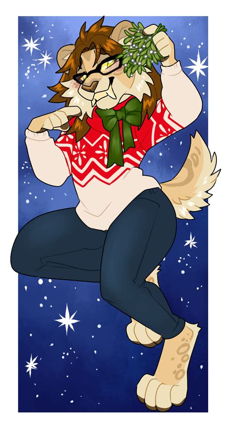 mistletoe hung where you can see by avizara77 on deviantart