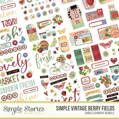 Lets Get Crafty Digital Collection Kit Bundle Simple Stories
