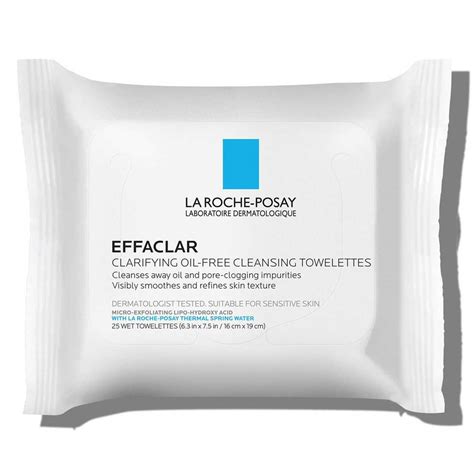 Effaclar Towelettes Facial Wipes La Roche Posay