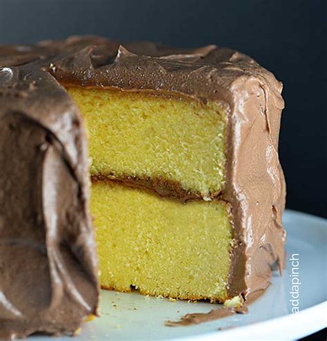 classic yellow cake recipe add  pinch