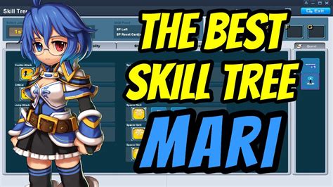 Grand Chase Classic Best Skill Tree For Mari Pve And Pvp Youtube
