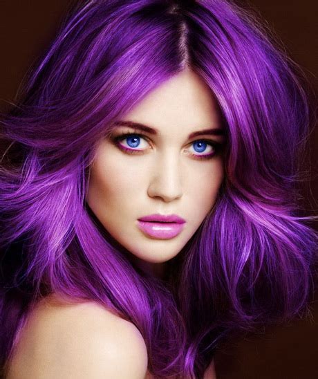 Purple And Black Hairstyles Style And Beauty