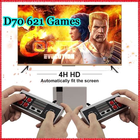 【today Shipping】d70 Double Handle Retro Game Av Rca Tv Video Game Fc