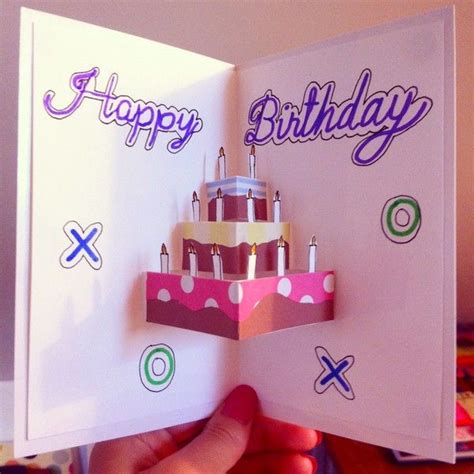 37 Homemade Birthday Card Ideas And Images Card Ideas Birthdays And