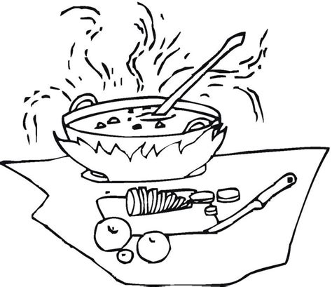 Cooking Coloring Pages Books Free And Printable