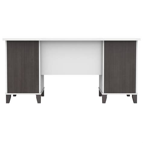 Somerset 60w Office Desk With Drawers Bush Furniture