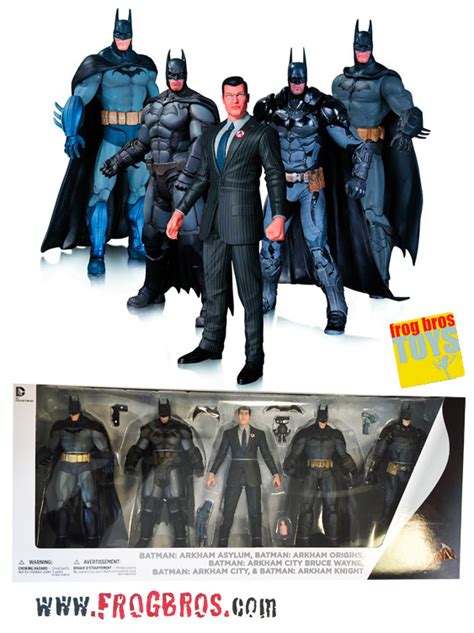 Arkham Batman Action Figure 5 Pack