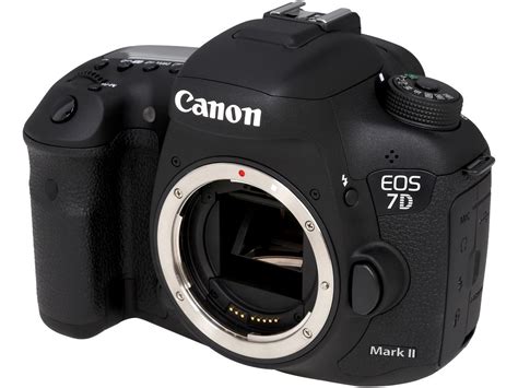 canon eos 7d mark ii 9128b002 black digital slr camera body newegg ca