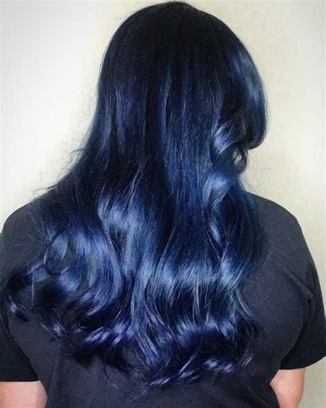 Midnight Blue With Shadow Root Rfancyfollicles