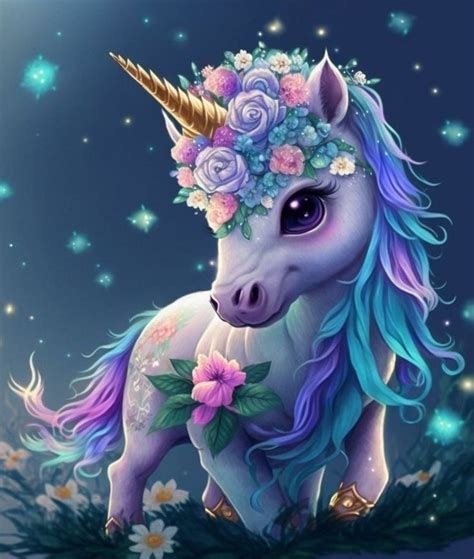 Unicorn Artwork Unicorn Painting Unicorn Art Drawing Unicorn And