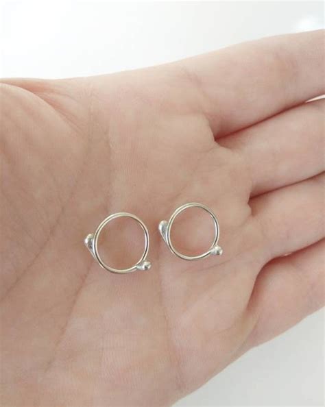 Silver Nipple Rings Non Piercing Adjustable Nipple Ring Etsy