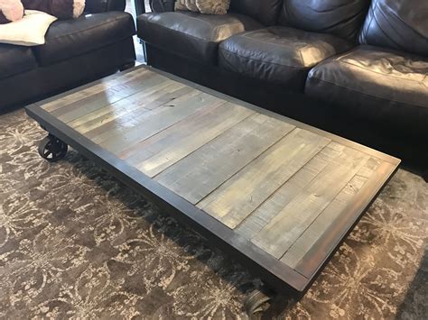 Industrial Style Coffee Tables A Stylish Addition To Any Living Space