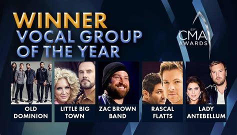 2017 Cma Award For Vocal Group Of The Year Announced Country Music Nation